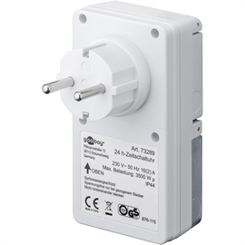 Goobay Automatisk Tænd og Sluk m. Analog Timer IP44