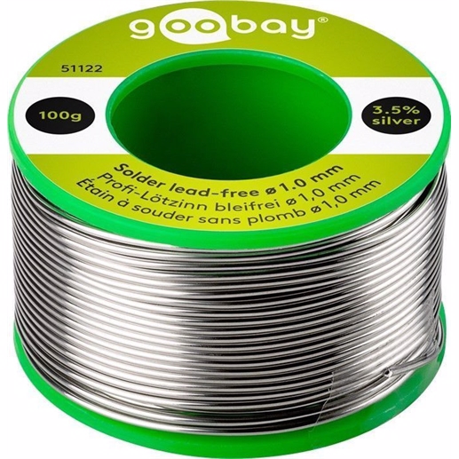 Loddetin Blyfri 100g 1,0mm