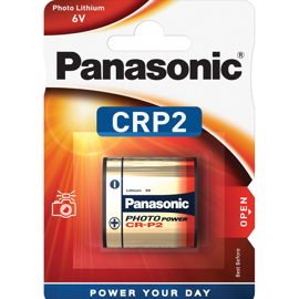 Panasonic CR-P2 / DL223 6V Lithium Foto batteri 