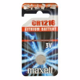 CR1216 3V Maxell Lithium batteri