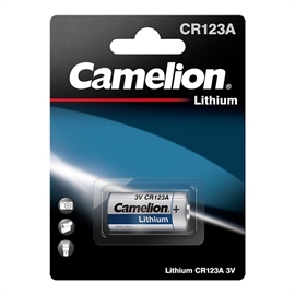 Camelion CR123A 3V Lithium Batteri til Foto/Alarm 