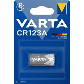 Varta CR123A 3V Lithium Batteri Foto/Alarm