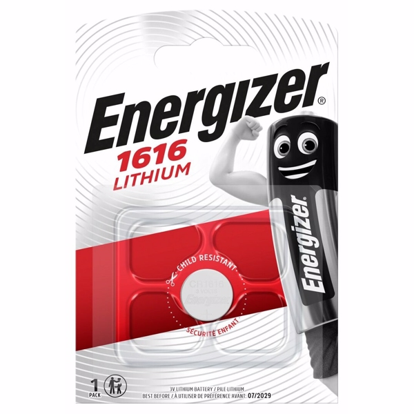 CR1616 3V Energizer Lithium batteri