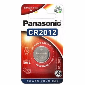 CR2012 3V Panasonic Knapcellebatteri 