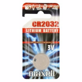 Pile lithium CR2032 3V Maxell