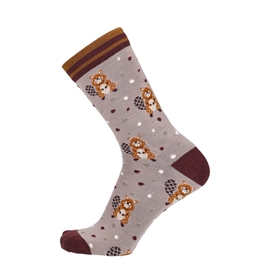 UphillSport BEAVER Merinouldsstrømper – Støvet Rosa