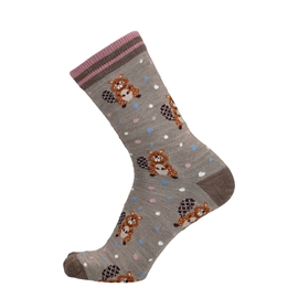 UphillSport BEAVER Merinouldsstrømper – Mørk Sand