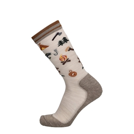 UphillSport KOSKI Vandresokker med Merinould – Beige/Sand