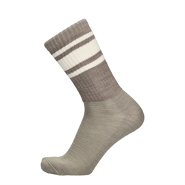 UphillSport SPORT BARS Tennisstrømper med Merinould – Beige/Hvid