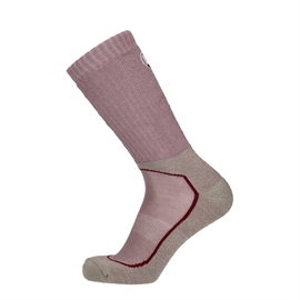 UphillSport HURU Vandresokker med Merinould og TENCEL™ – Støvet rosa/Sand