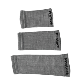 UphillSport PROTECT Armsleeves i grå – oversigt over størrelserne XS, S/M og L/XL