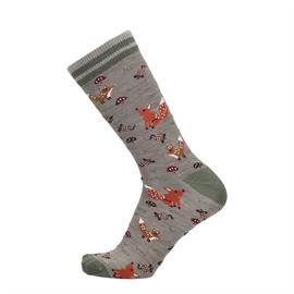 UphillSport FOX Merinouldsstrømper – Mørk Sand