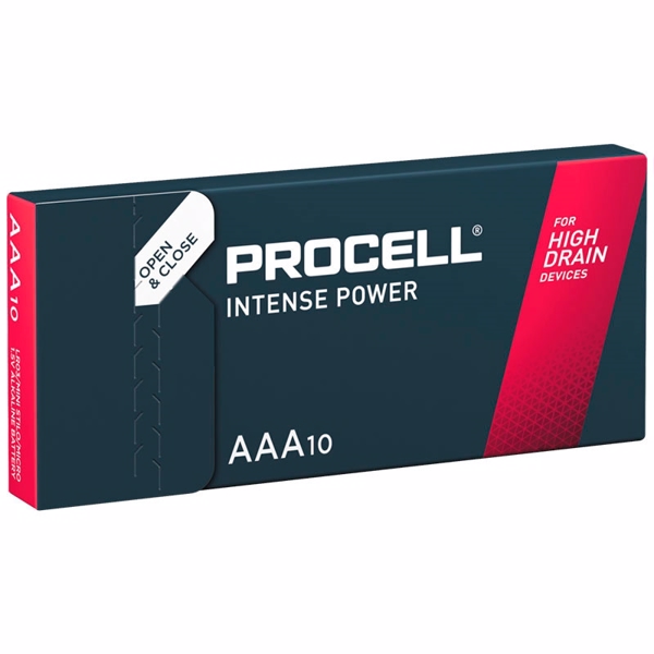 Duracell Procell INTENSE LR03/AAA Alkaline batterier 10 stk