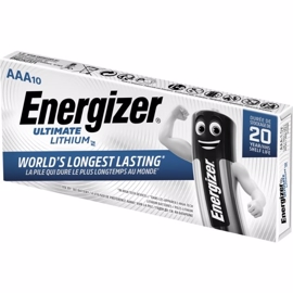 Energizer AAA Foto Lithium batterier 10 pak