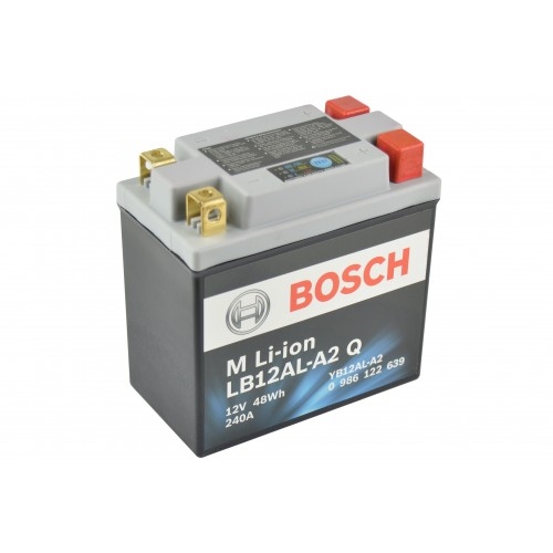 Bosch MC lithium batteri LB12AL-A2 4Ah hurtigt