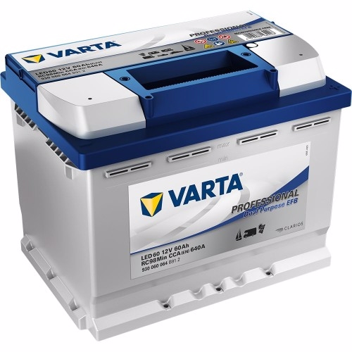 Varta LED 60 DUAL EFB Bilbatteri 12V 60Ah 930060064