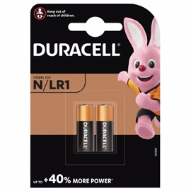 LR01 Duracell 1,5V Alkaline batteri (2 stk)