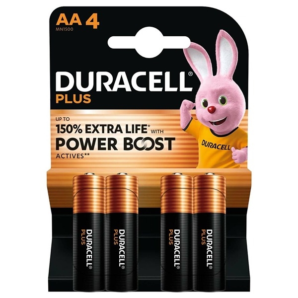 Duracell LR06/AA Alkaline POWER BOOST Batterier