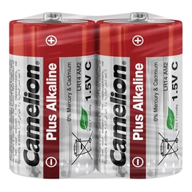 Camelion LR14 Alkaline Batterier i Foliepakning