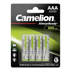 Camelion Genopladelige Batterier AAA 800mAh 