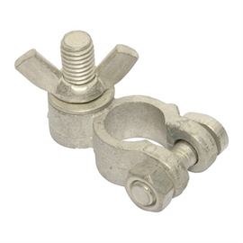 Batteri polsko til plus pol M8 8mm gevind med vingemøtrik