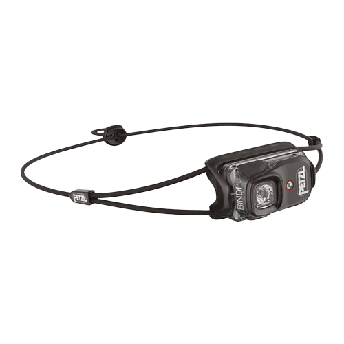 Petzl Bindi Black Genopladelig Pandelampe 200 Lumen