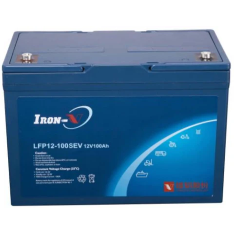 Vision lithium batteri 12V/100Ah (Bluetooth + HEAT)