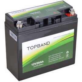 Lithium batteri 12volt 20Ah (parallel + serie forbindelse)