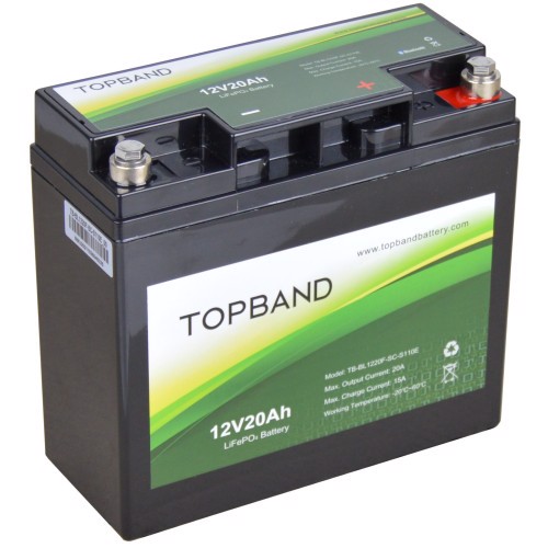 Lithium batteri 12volt 20Ah (parallel + serie forbindelse)