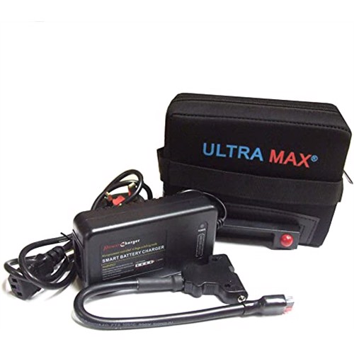 Max Lithium batteri til Golfvogn med lader