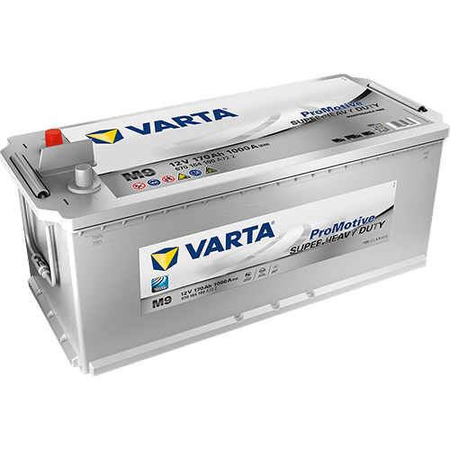 Varta M9 ProMotive Super Heavy Duty Bilbatteri 12V 170Ah 670104100