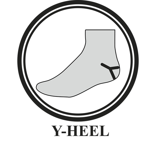 Formet Y-hæl