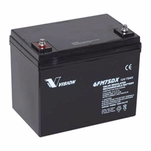 Vision 6FM75 Blybatteri 12V 75Ah
