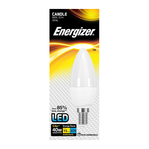 E14 LED Kertepære 4,9w 470Lumen (40w)