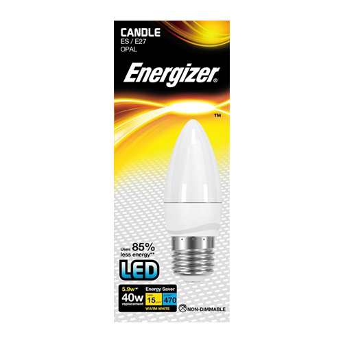 E27 LED Kertepære 5,9w 470Lumen (40w)