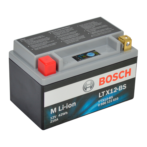 Bosch lithium MC batteri LTX12-BS 12volt 3,5Ah til