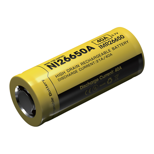 Nitecore 26650 40Ah Ion batteri