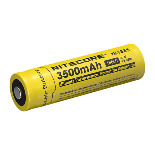 Benign Had rigdom Nitecore 18650 NL1835 3500mAh Li Ion batteri | Køb her!