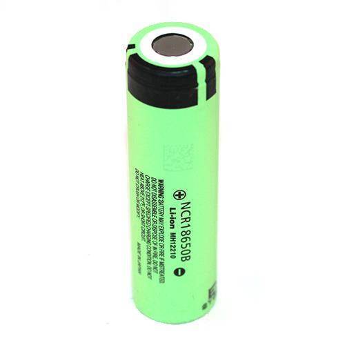 Batterie Li-ion Panasonic 18650 avec 3500mAh et 3 circuits de protection,  68.66x18.4mm