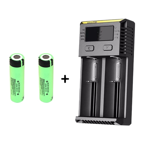 Nitecore batterioplader - Hurtig opladning af