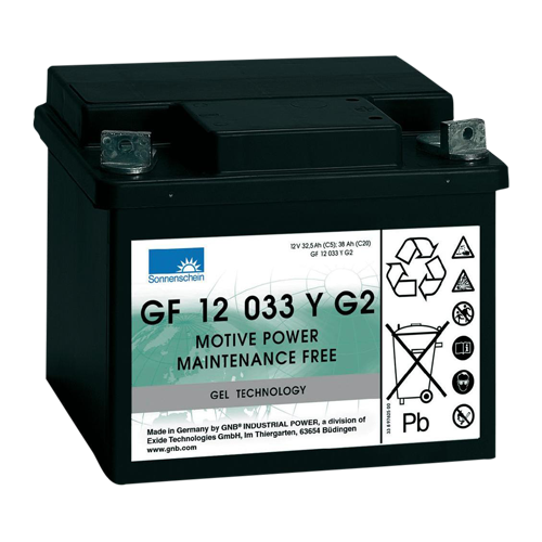 Sonnenschein GF12 033 YG2 33Ah GEL batteri 