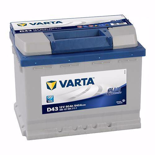 Varta  D43 Bilbatteri 12V 60Ah 560127054