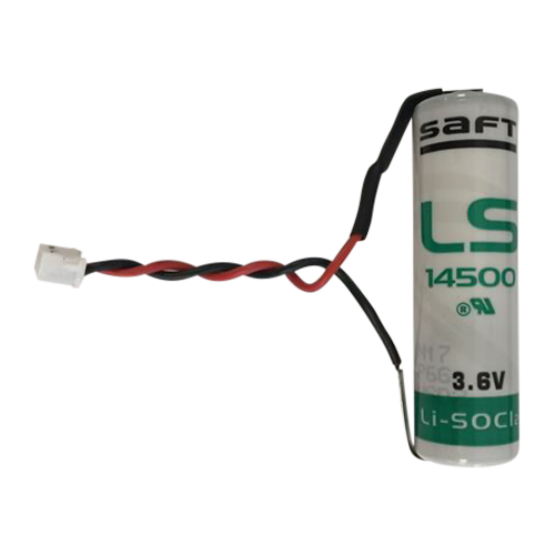 SAFT LS14500 3,6v AA Lithium batteri med ledning og stik