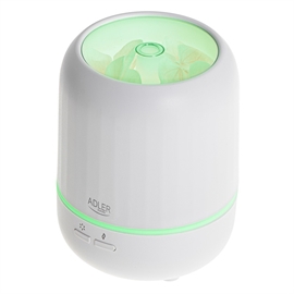 Adler AD7954 Ultralyds Luftfugter & Aroma Diffuser, USB, Hvid