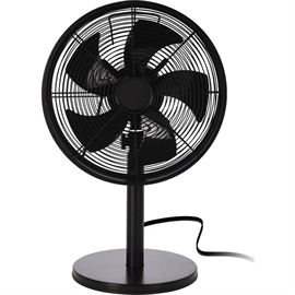 Bordventilator med Horisontal Oscillation, Fane Ø: 35 cm, Sort