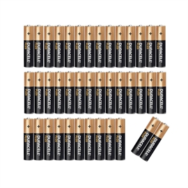 Duracell LR03/AAA Alkaline PLUS Batterier 1,5 V, 40 stk.