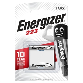 Energizer CR-P2/DL223 Lithium Foto Batteri