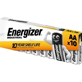 Energizer LR06 / AA batterier Industrial 10 stk. pakning