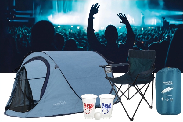 Festivaludstyr og campingudstyr