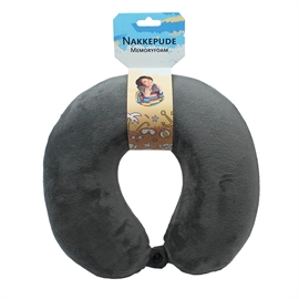 Nakkepude med Memory Skum Optimal Støtte til Nakken, Antracitgrå